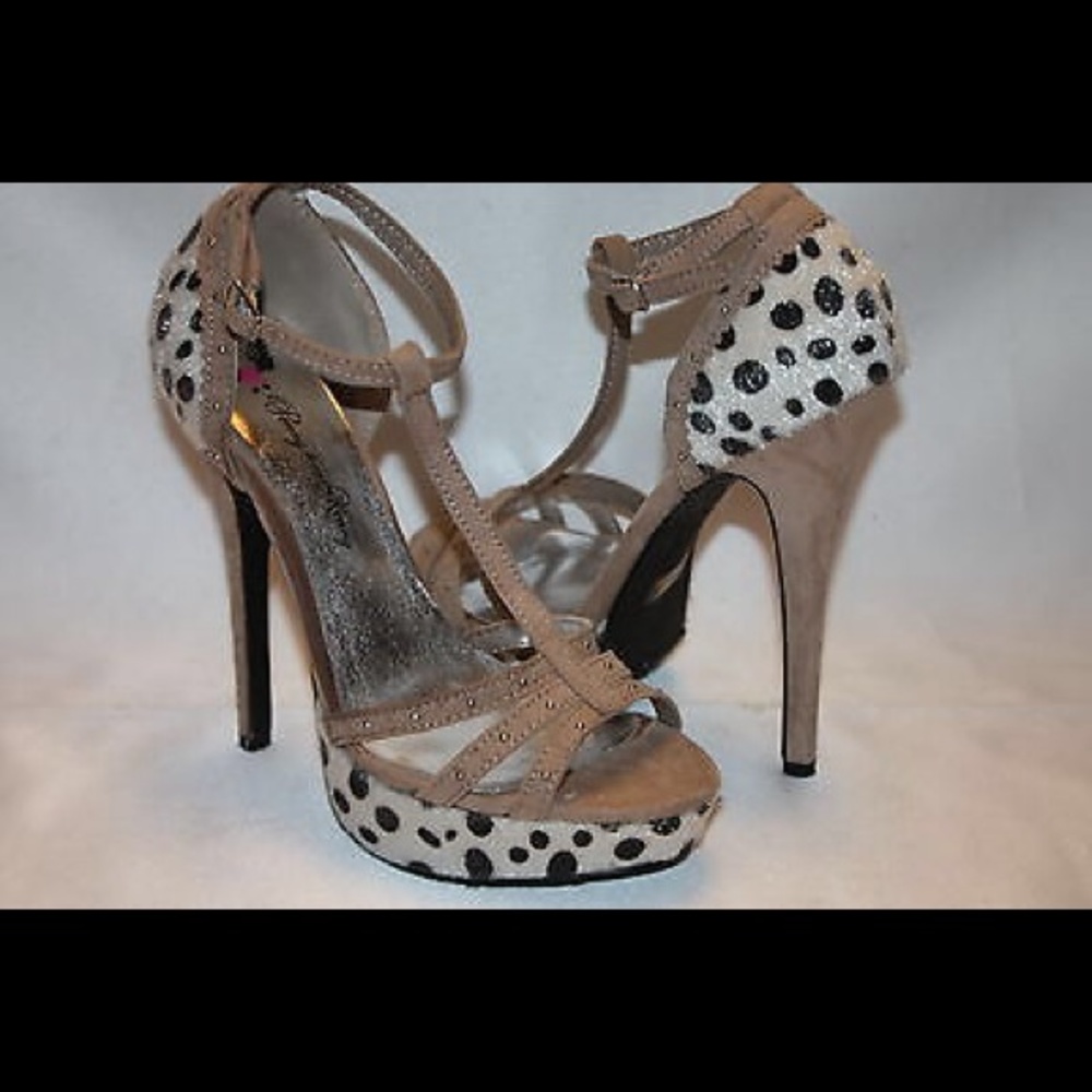NEW! Penny loves Kenny faux pony hair heels